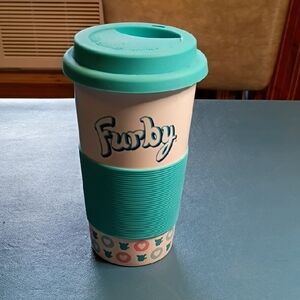 Hasbro Furby Teal Travel Mug